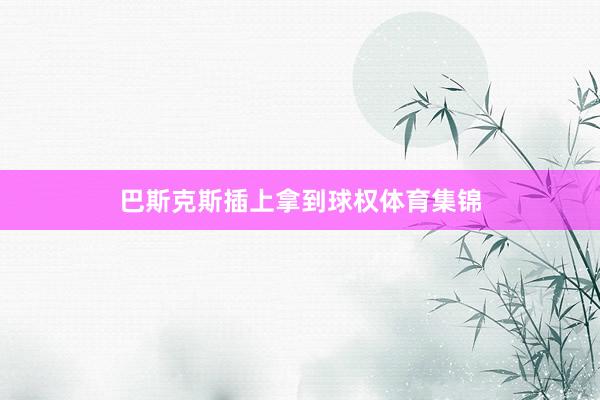 巴斯克斯插上拿到球权体育集锦