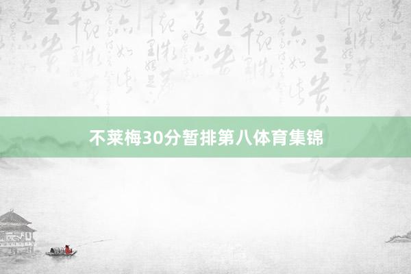 不莱梅30分暂排第八体育集锦