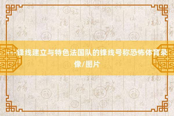 ---锋线建立与特色法国队的锋线号称恐怖体育录像/图片