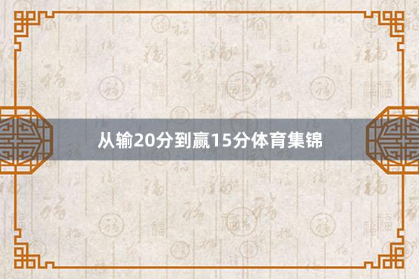 从输20分到赢15分体育集锦