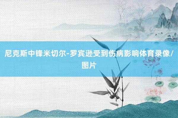 尼克斯中锋米切尔-罗宾逊受到伤病影响体育录像/图片