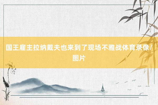 国王雇主拉纳戴夫也来到了现场不雅战体育录像/图片