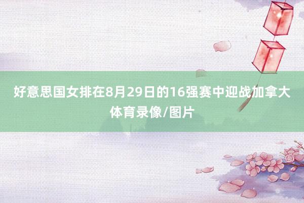 好意思国女排在8月29日的16强赛中迎战加拿大体育录像/图片