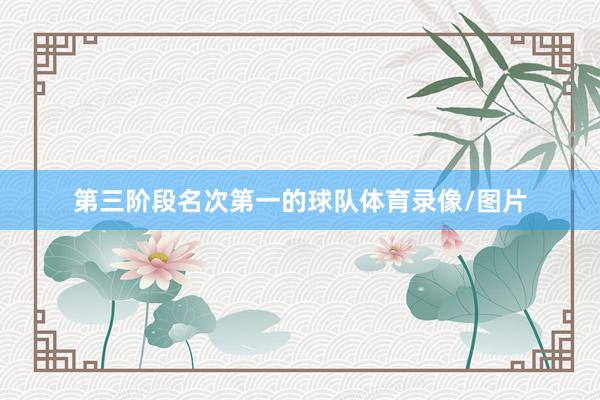 第三阶段名次第一的球队体育录像/图片