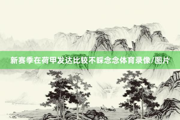 新赛季在荷甲发达比较不睬念念体育录像/图片