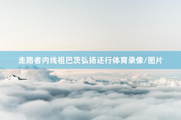 走路者内线祖巴茨弘扬还行体育录像/图片