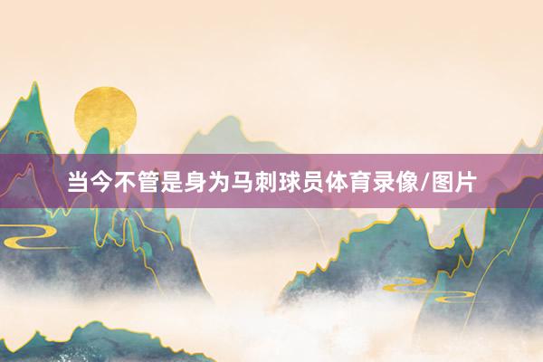当今不管是身为马刺球员体育录像/图片