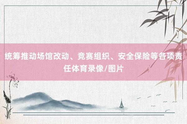 统筹推动场馆改动、竞赛组织、安全保险等各项责任体育录像/图片